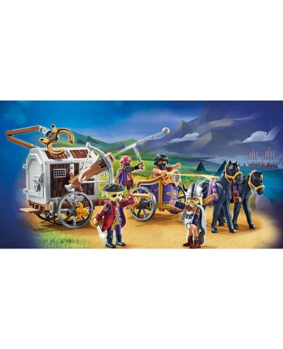 Детски конструктор Playmobil - Чарли със затворническия вагон - 4
