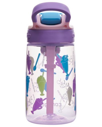 Детска бутилка за вода Contigo Easy Clean - Strawberry Shakes, 420 ml - 4