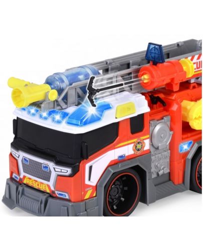 Детска играчка Dickie Toys - Пожарна, със звуци и светлини - 5