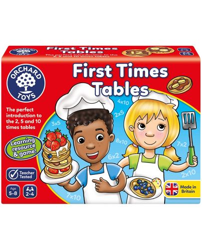 Детска игра Orchard Toys - Първи таблици за умножение - 1