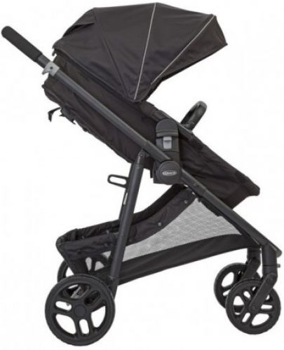 Детска комбинирана количка 2 в 1 Graco - Transform, Black  - 7