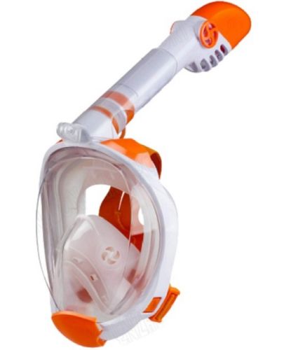 Детска маска за шнорхелинг Zizito - размер XS, оранжева - 1