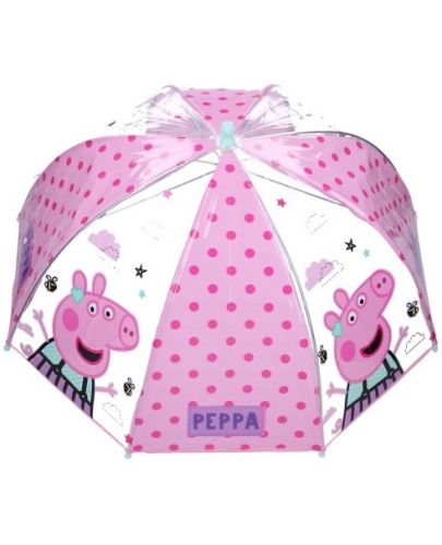Детски чадър Vadobag - Peppa Pig Party - 3
