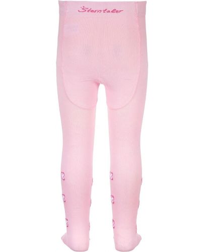 Детски памучен чорапогащник Sterntaler - Пони, 86 cm, 18-24 месеца, розов - 3