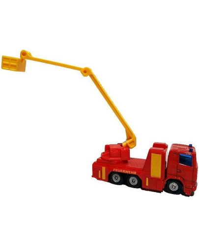 Детска играчка Siku - Пожарен камион с подвижно рамо - 3