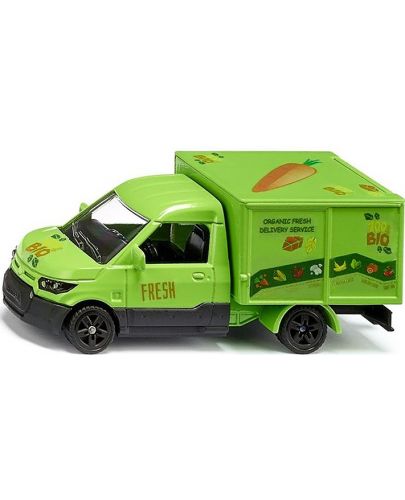 Детска играчка Siku - Камион за пресни яйца и мляко - 1