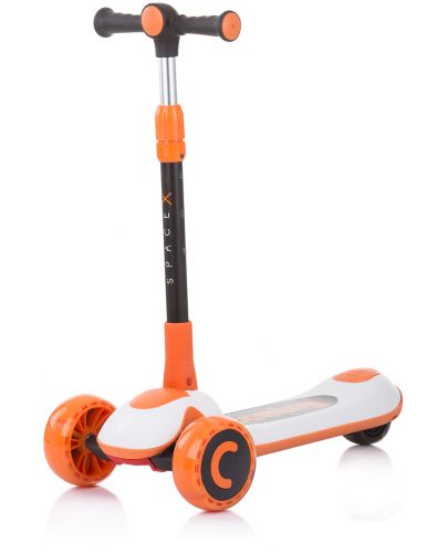 Детски скутер Chipolino - Space X, 2в1, оранжев - 3