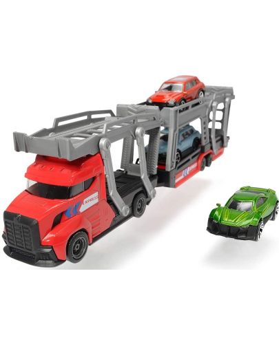 Детска играчка Dickie Toys -  Автовоз с три коли, асортимент - 2
