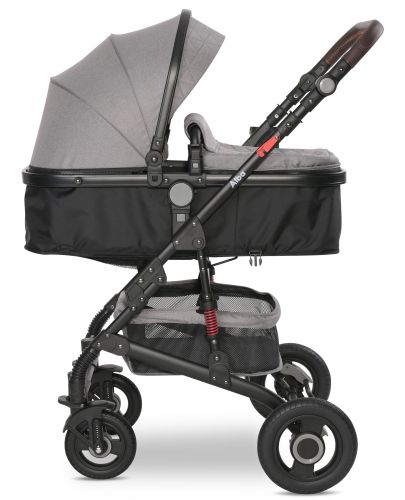 Детска количка Lorelli - Alba, Premium Set, Opaline Grey - 5