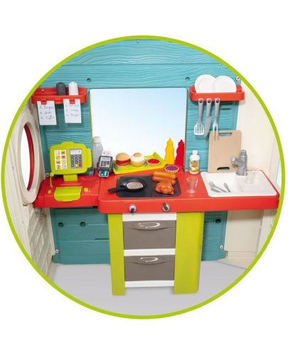 Детска къщичка Smoby - Chef House - 4