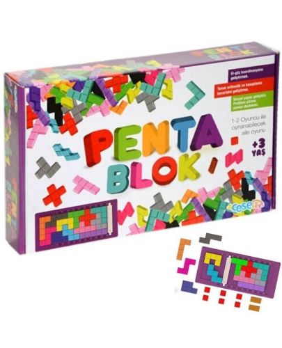 Детска игра тетрис Play-Toys - Penta Blok - 1