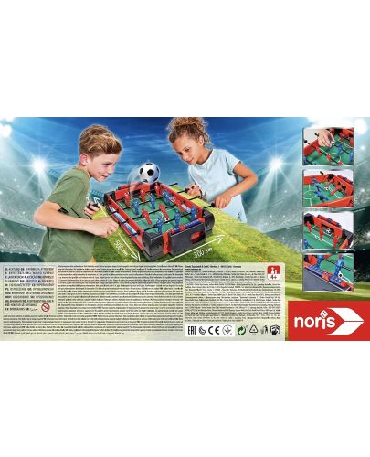 Детска игра Noris - Футболна джага, 12 фигури - 4