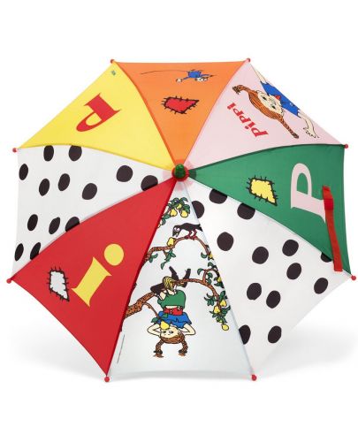 Детски чадър Pippi - Пипи Дългото чорапче - 2