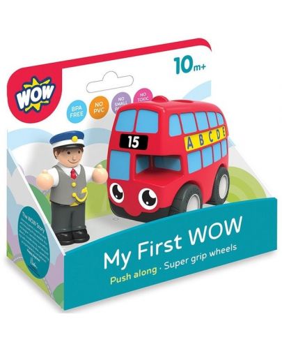 Детска играчка WOW Toys - Автобусът на Базил - 2