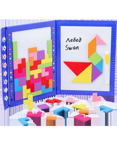 Детска игра Acool Toy - Тетрис с геометрични форми - 2