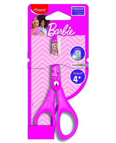 Детска ножица Maped Barbie - 13 cm - 1