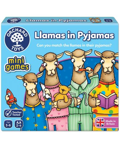 Детска образователна игра Orchard Toys - Лами с пижами - 1