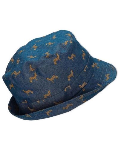 Детска лятна шапка с UV 50+ защита Sterntaler - На зебри, 51 cm, 18-24 месеца - 4