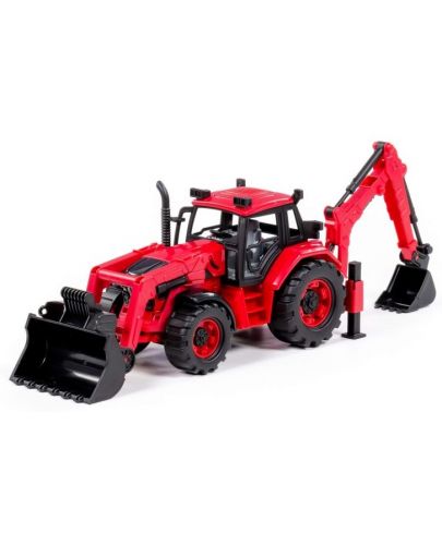 Детска играчка Polesie - Трактор с лопата и гребло - 2