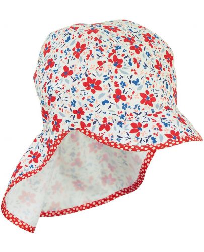 Детска лятна шапка с UV 50+ защита Sterntaler - С платка на тила, 55 cm, 4-7 години - 3