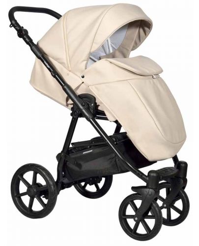 Комбинирана детска количка 2в1 Baby Giggle - Broco Eco, бежова - 2