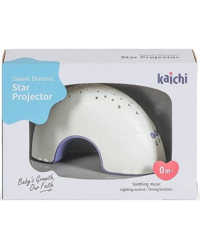 Детски звезден проектор Kaichi - Бял - 3