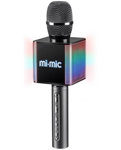Детски микрофон Mi-Mic - С ефекти, сив - 1