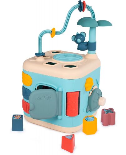 Детска играчка Smoby - Образователен куб с 13 активности - 1