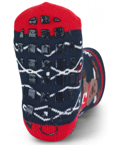 Детски чорапи с бутончета Sterntaler - Коледа, 2 чифта, 25/26, 3-4 години - 4