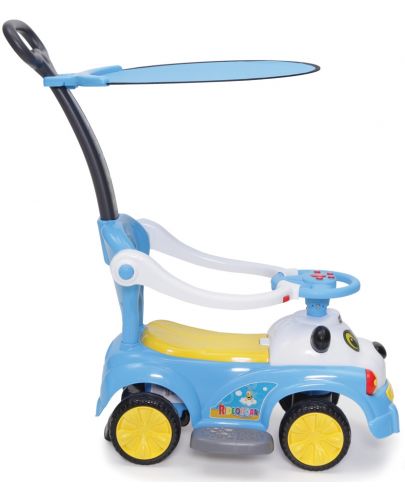 Детска кола за бутане Moni - Panda JY-Z02A, синя - 2