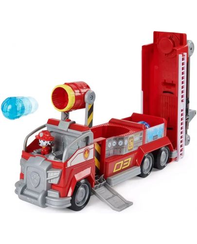 Детска играчка Spin Master Paw Patrol - Трансформиращата се пожарна, Маршал - 4