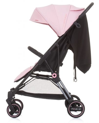 Детска лятна количка Chipolino - Move on, Розова вода - 2