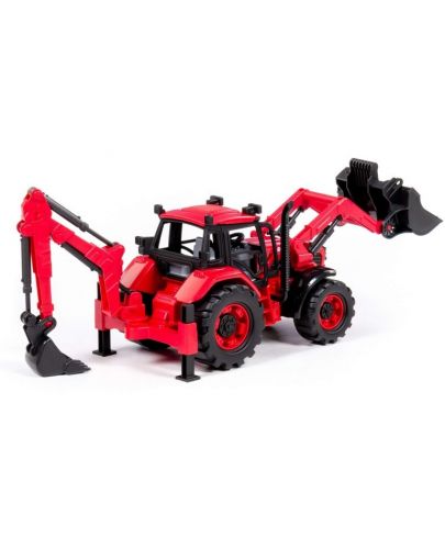 Детска играчка Polesie - Трактор с лопата и гребло - 3