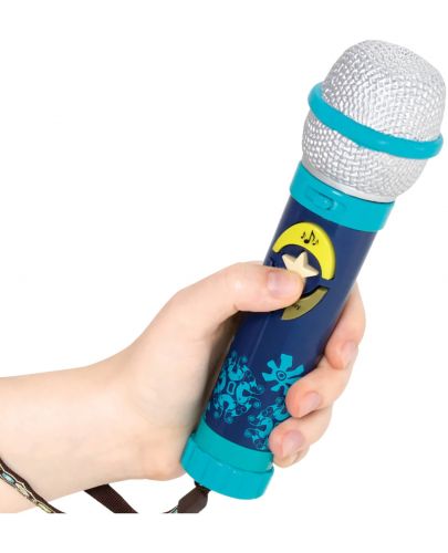 Детски караоке микрофон Battat - Син - 2