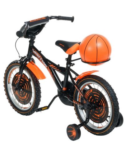 Детски велосипед Venera Bike - Basket, 16'', черен - 3