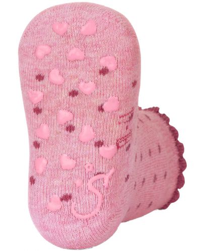 Детски чорапи със силиконови бутончета Sterntaler - 17/18 размер, 6-12 месеца, 2 чифта - 4