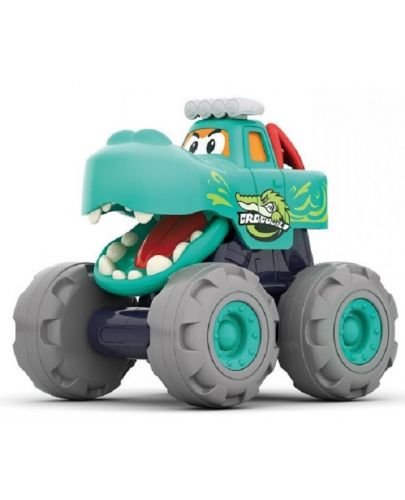Детска играчка Hola Toys - Чудовищен камион, крокодил - 1