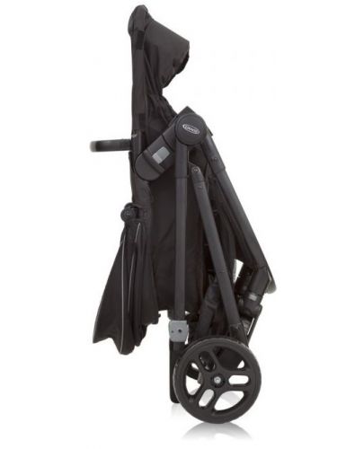 Детска комбинирана количка 2 в 1 Graco - Transform, Black  - 10