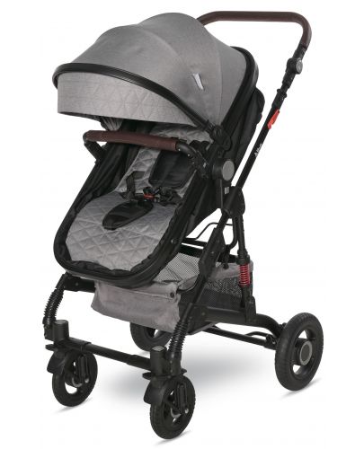 Детска количка Lorelli - Alba, Premium Set, Opaline Grey - 7