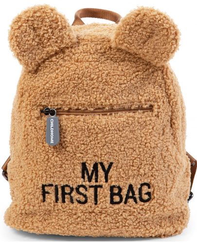 Детска раница Childhome - My First Bag, Teddy - 1