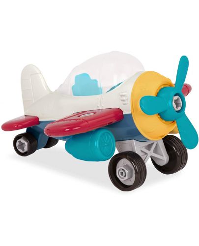 Детска играчка Battat Wonder Wheels -  Сглобяем самолет - 1