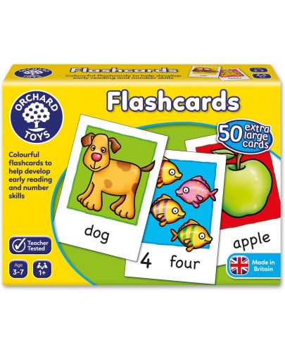 Детска образователна игра Orchard Toys - Флашкарти - 1
