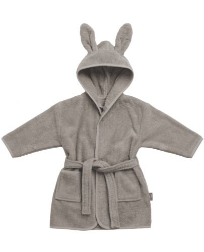 Детски халат за баня Jollein - Storm Grey, 1-2 години - 1