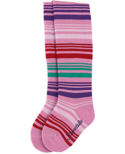 Детски памучен чорапогащник Sterntaler - На райе, 74 cm, 6-7 месеца - 1