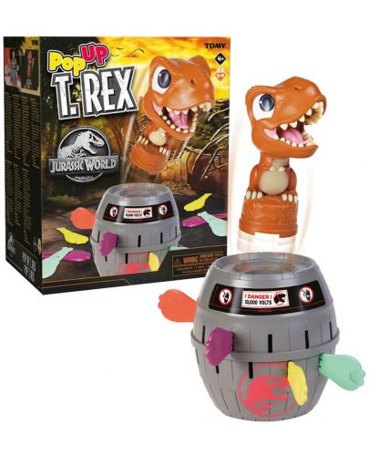 Детска игра Tomy Games - Изскачащият T-Rex - 3
