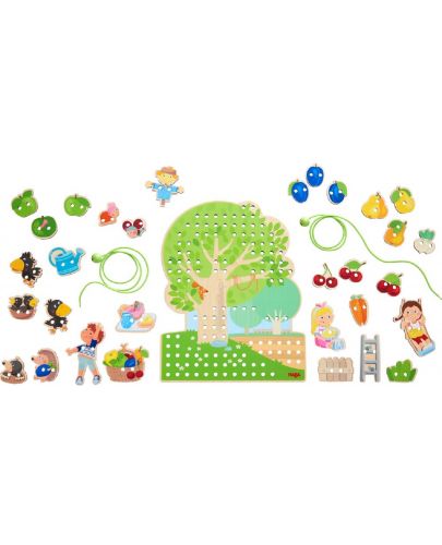 Детска игра за нанизване Нaba - Овощна градина - 2
