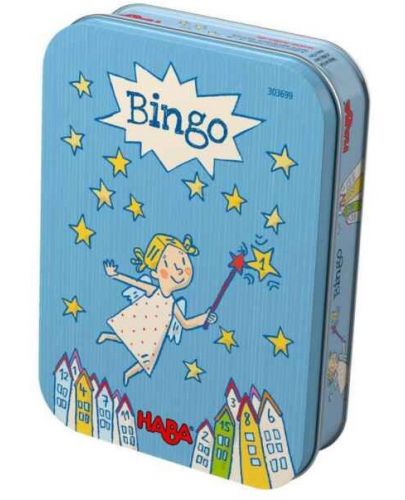Детска магнитна игра Haba - Бинго, в метална кутия - 1