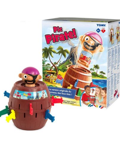Детска игра Tomy Games - Изскачащия пират - 1