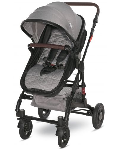 Детска количка Lorelli - Alba, Premium Set, Opaline Grey - 9