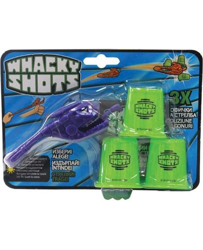 Детска играчка Yulu Whacky Shots - Чудовище, асортимент - 8